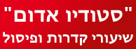 לוגו - סטודיו אדום - שיעורי קדרות ופיסול